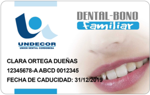 Tarjeta Undecor Salud Dental